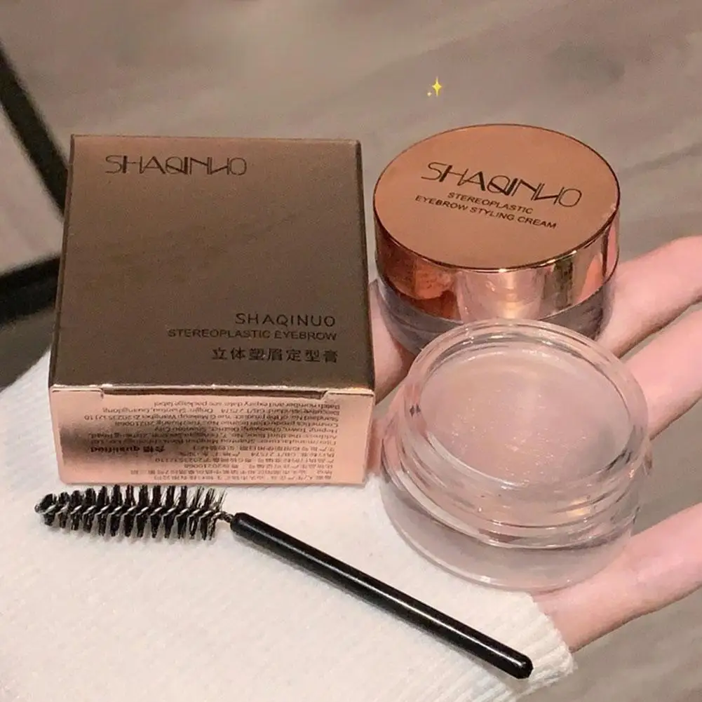 오래 지속되는 퇴색 없음 빠른 건조 눈썹 젤 번지지 않는 입체적인 눈썹 쉐이핑 세팅 크림 눈썹 스타일링 젤
