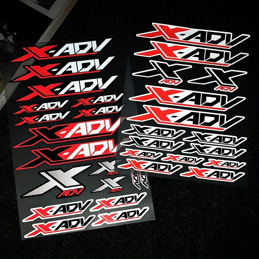 Motorbike Fuel Tank Sticker Body Reflective Decal 3D Motorcycle Side Panel Sticker for BT XADV750 X-ADV  motorcycle sticker