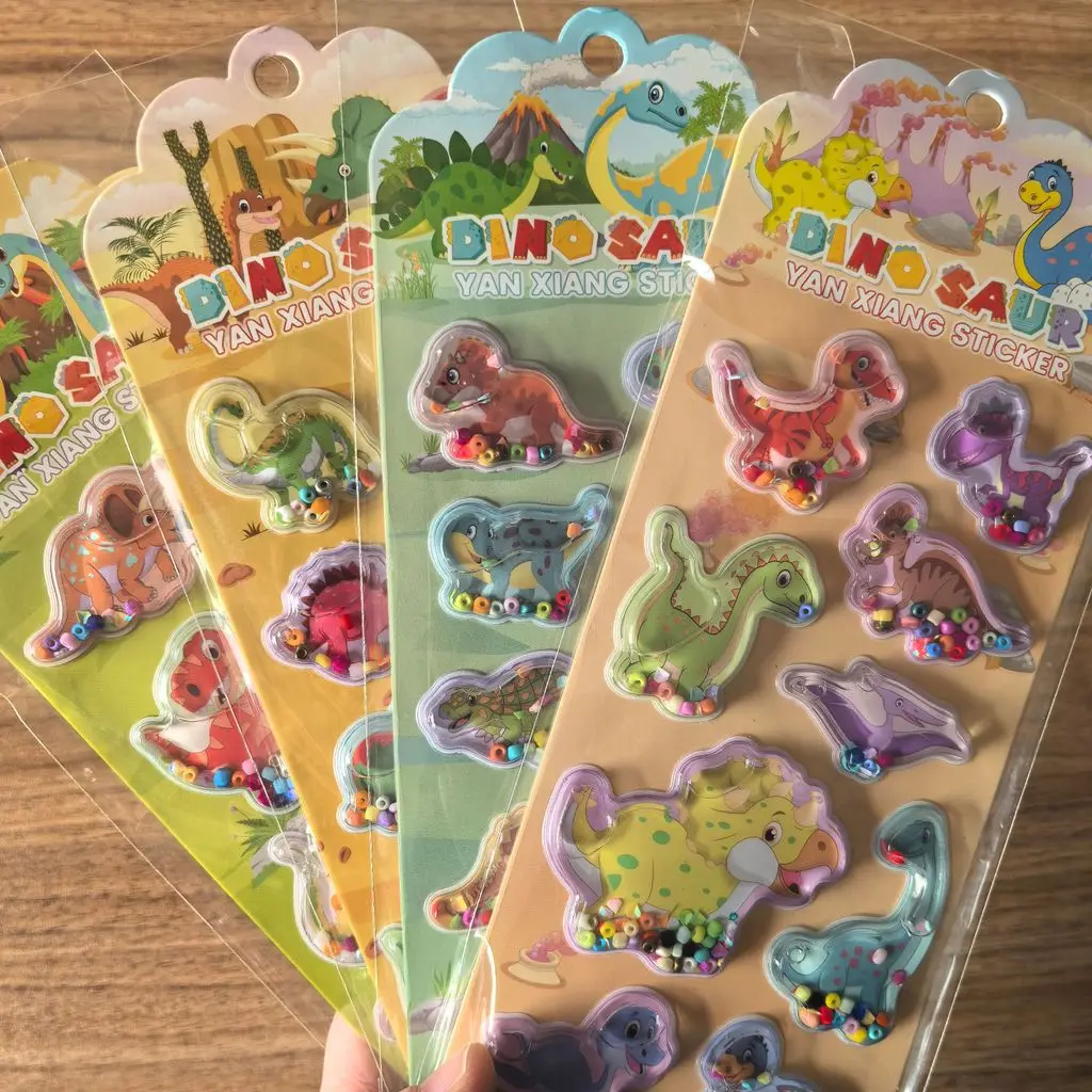 pacote-com-4-adesivos-de-dinossauro-interativos-e-brilhantes-para-decoracao-de-papelaria-e-artesanato-loja-bulingbulingstickers