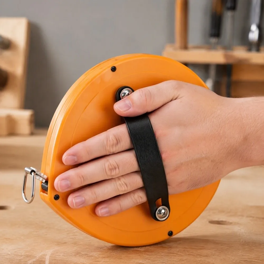 Impact Resistant Long Steel Tape Measure Metric And Imperial Anti Fouling Heavy Duty Tape Measure Quick Rewinding