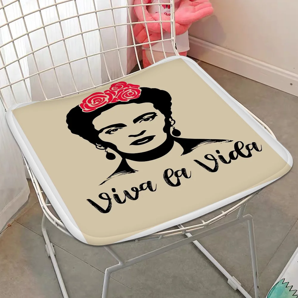 woman F-FridaS-ART Decorative Fabric Cushion Non-slip Living Room Sofa Decor Students Stool Tatami Office Chair Cushions