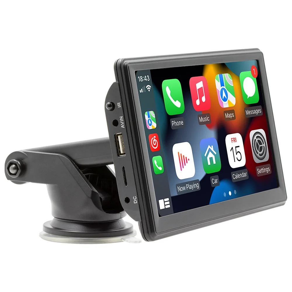 

Новый 7-дюймовый портативный беспроводной MP5-плеер Carplay в автомобиле, мультимедийный Bluetooth-хост с вставкой карты