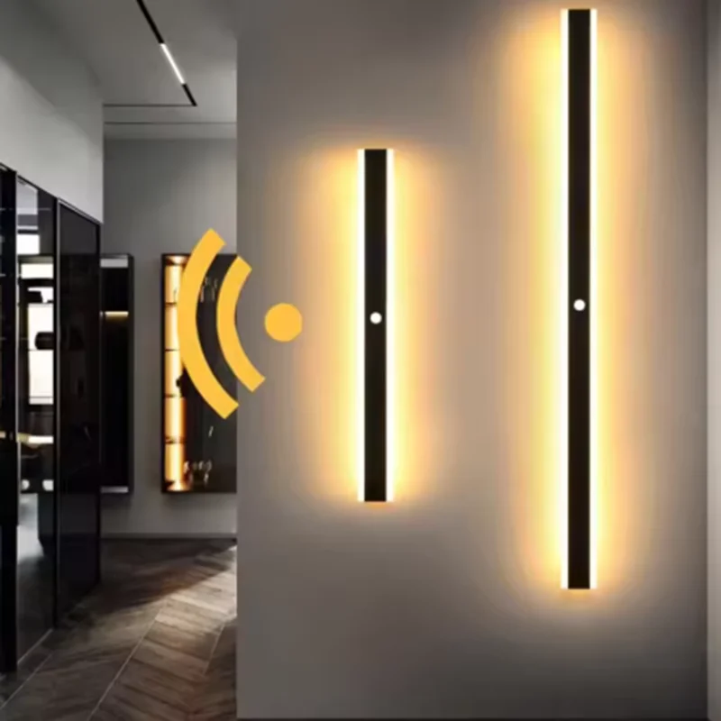 

Outdoor Wall Light IP65 Waterproof Aluminum Alloy Wall Lamp Decorative Lighting 85-265V Outdoor light Long LED Linear Wall Lamps