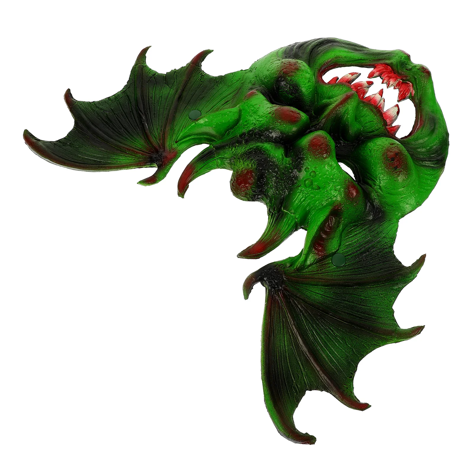 

Halloween Bat Mask Green PU Lightweight Comfortable Scary Shape Cosplay Party Stage Festival Masks Decorative Halloween Animal