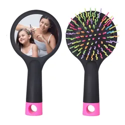 1 pz sublimazione spazzola per capelli vuota spazzola portatile per sfiato dei capelli trasferimento di calore pettine per massaggio in plastica stampa regalo fai da te