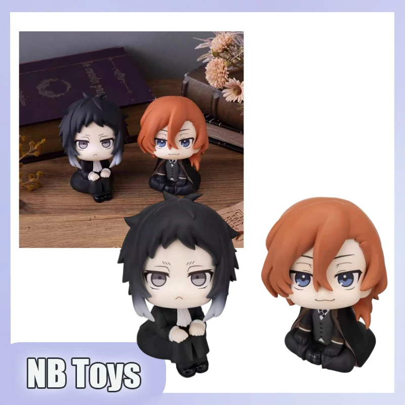 

Оригинальные коллекционные фигурки Bungo Stray Dogs: Накахара Чуя и Акутагава Рюносукэ, 11 см, мультяшные модели, подарки