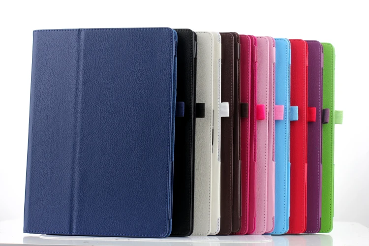 Stand Tablet Case For Microsoft Surface Pro 7 6 5 4 3 12.3 Inch Slim Folding Cover Luxury PU Leather Shockproof Lightweight Capa