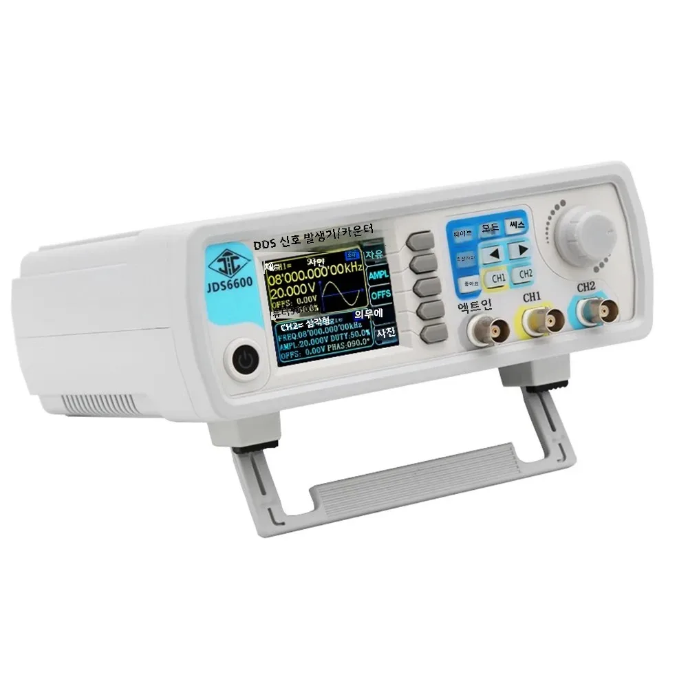 JDS6600 15/30/40/50/60MHz DDS Function Signal Generator/Source Dual/2-CH Frequency Meter Arbitrary Waveform Pulse Generator