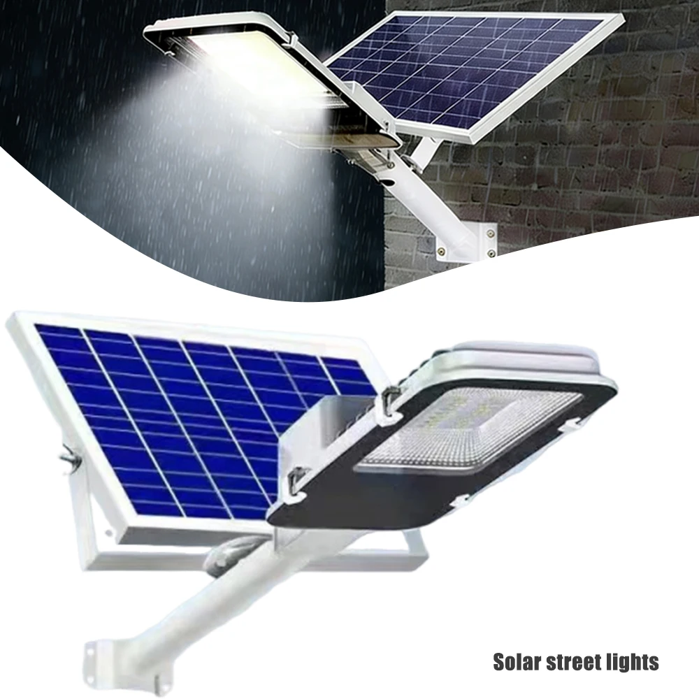 Solar Outdoor Lighting Street Lamp High Power Rain Proof Lightning Guard Bright for Municipal Works