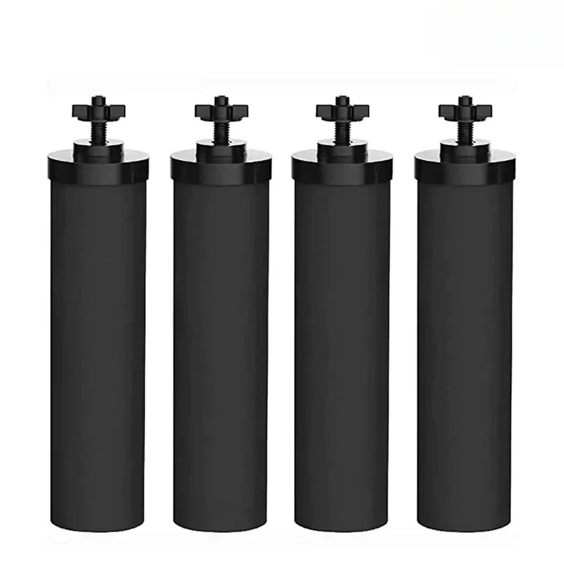 2 pieces/lot BB9-2 for Berkey countertop water purifier system fluorine arsenic removal filter element sintered carbon rod