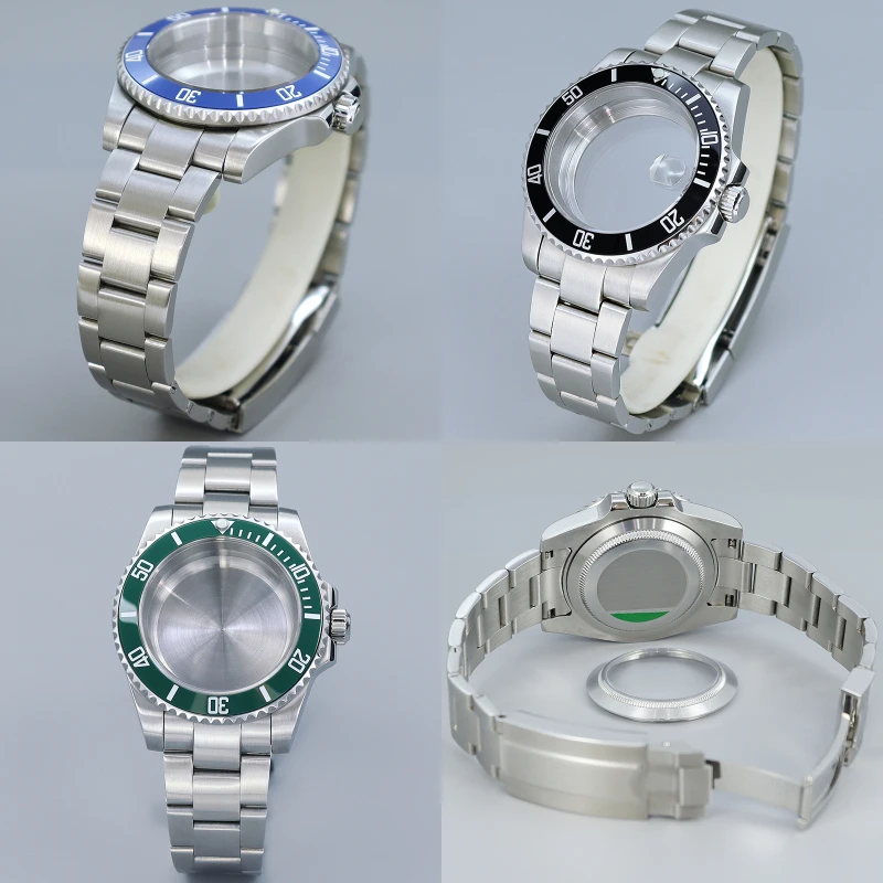 

Waterproof 40MM NH36 watch Cases Sapphire Accessories For Seiko NH35 NH36 8205 2824 Movement Watch Case 28.5mm Dial Submariner