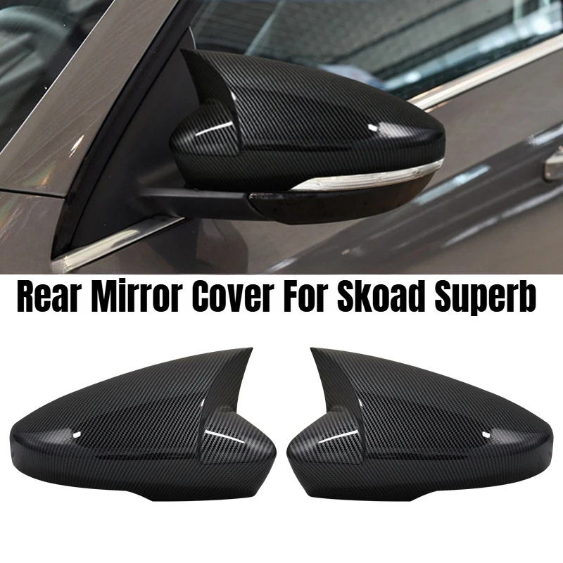 

for Volkswagen 13-19 Skoda Octavia horn rearview mirror modified rearview mirror protective mirror case
