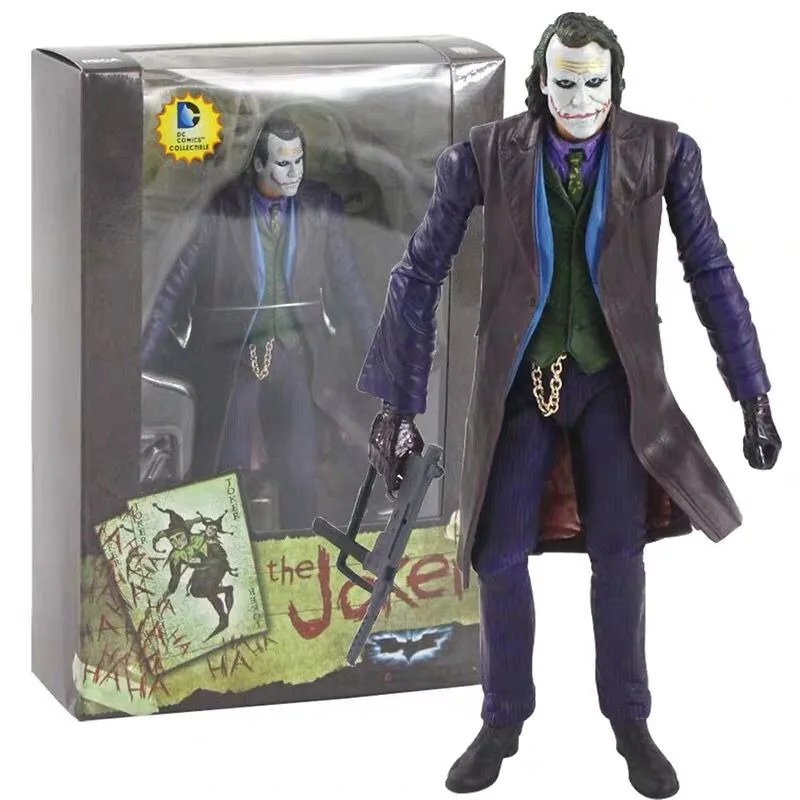 Lalka DC Liga Sprawiedliwości Joker Superman Batman Figurka Akcji Zabawka Kreskówka Anime Model Ozdoby Można Zbierać Prezenty Urodzinowe