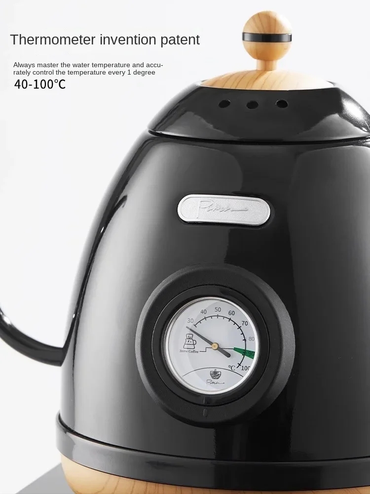 220V Electric Coffee Percolator Set with Temperature Control for Perfectly Brewed Coffee and Tea