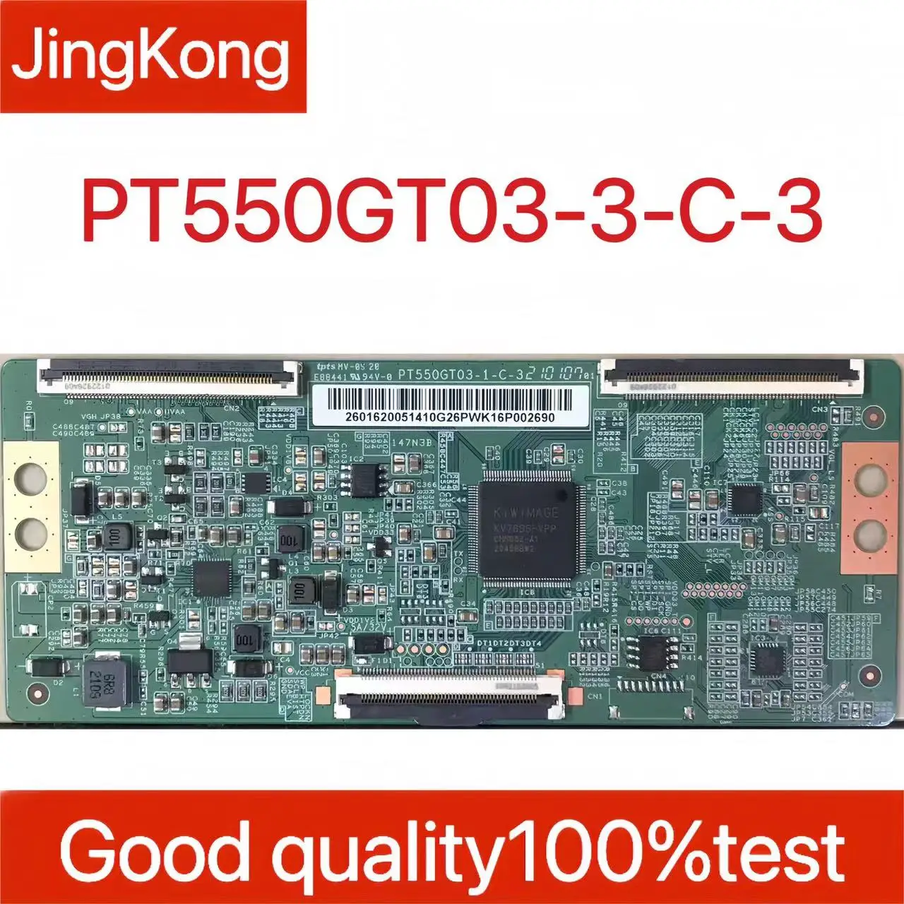 New PT550GT03-3-C-3 4K T-Con board is suitable for the original logic board of LCD TVs