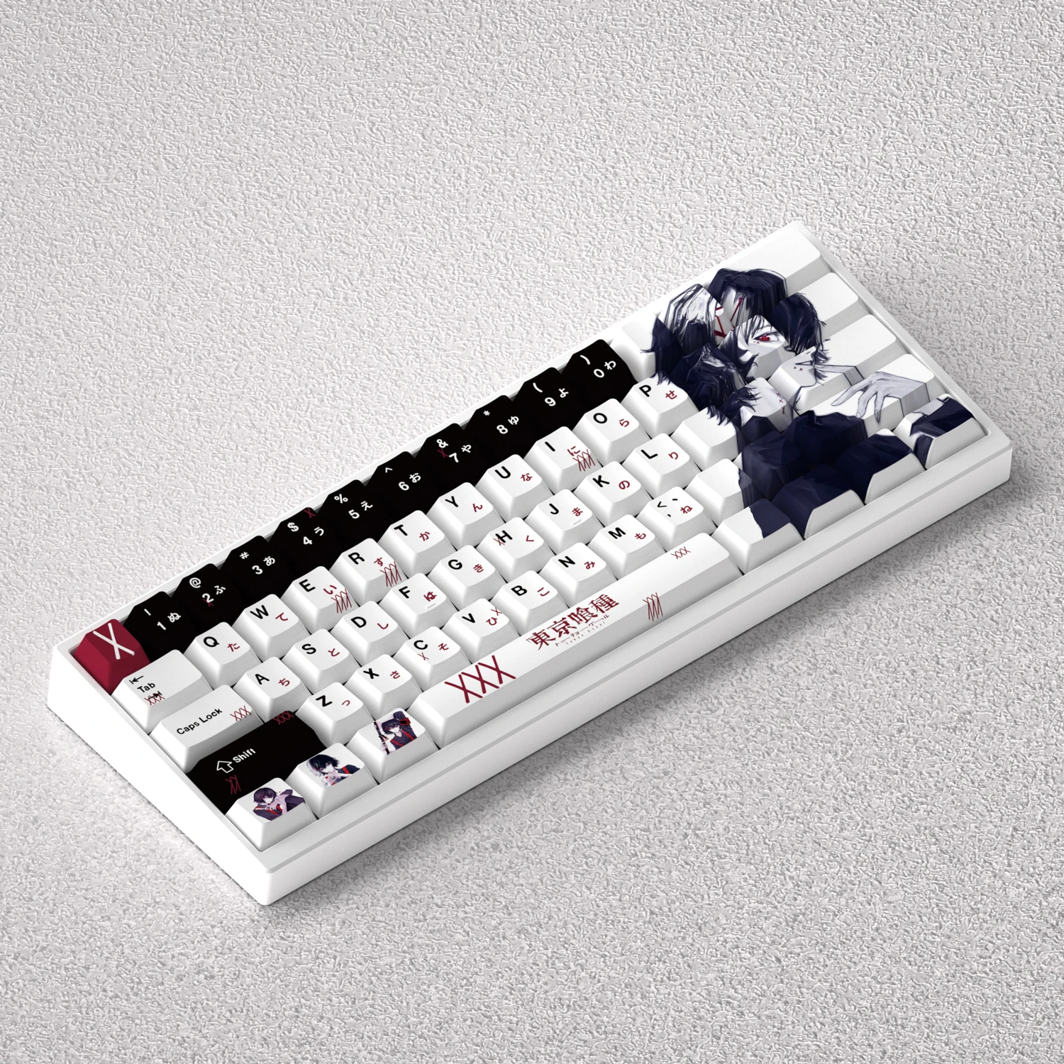 73 Key JUZO SUZUYA Keycaps PBT Keycaps Dye Sub Cherry Anime Key