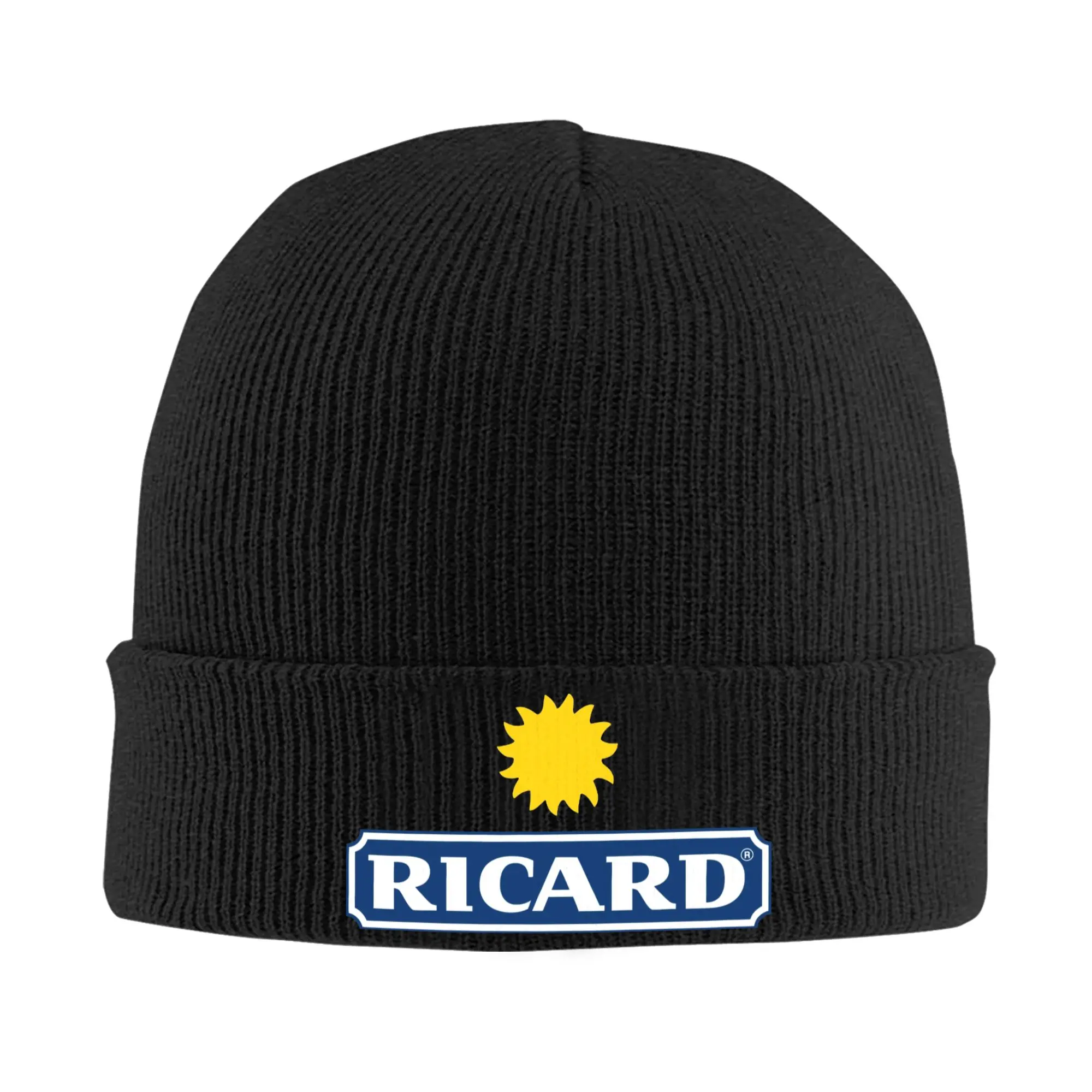 Custom R-Ricarded Bonnet Hats  Fashion Knitted Hat For Men Women Winter Warm Liquorice Skullies Beanies Caps