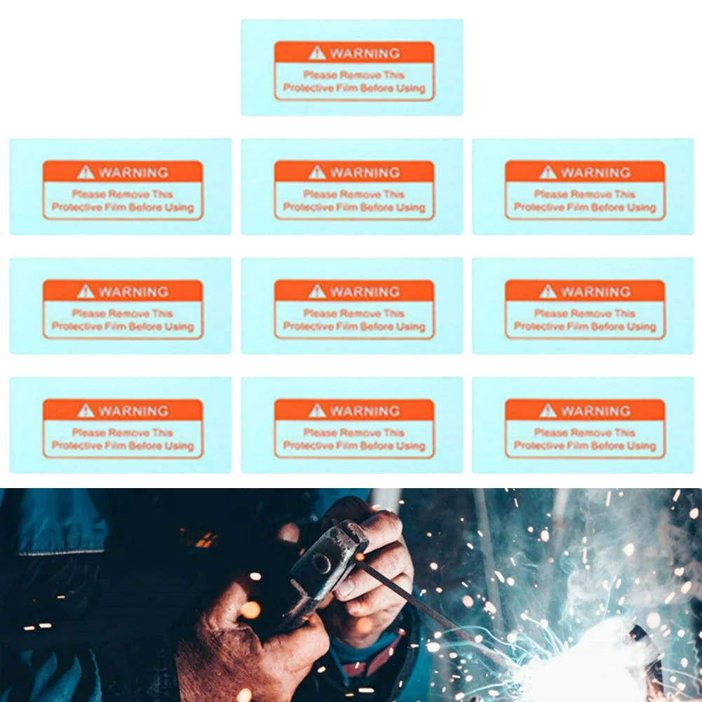 Welding Mask Lens Welding Helmet Anti-welding Slag Mask Lens Group Protection Sheet Replacement Protective Plate