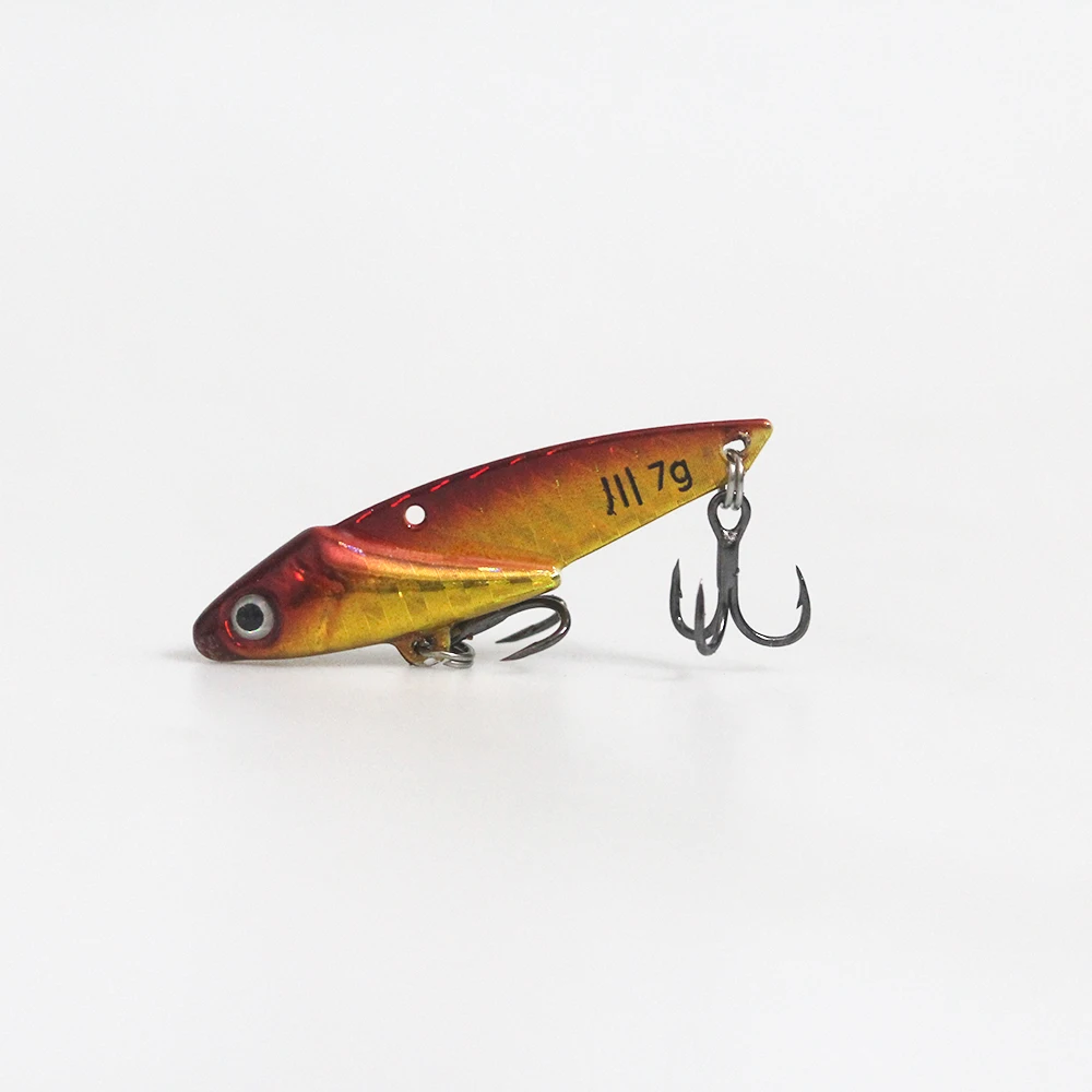 1Pc Metall Jig Sinking VIB 3,5g 7g Angeln Locken Vibration Löffel Harte Köder Crankbait Wobbler Swimbait zikade VIB Tackle – Detail 12