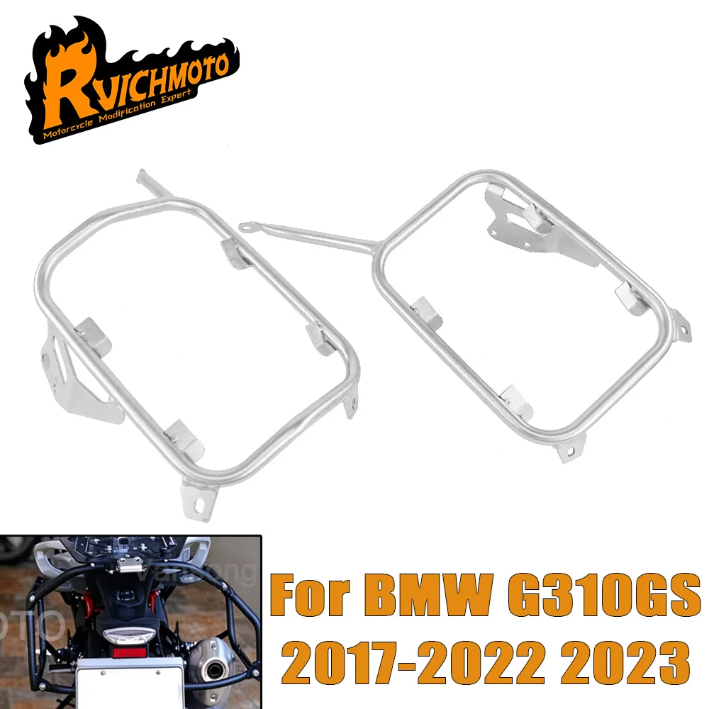 Motorcycle Accessories Fit For BMW G310GS G310 GS G 310 GS 2017-2022 2023 Pannier Rack Top Case Saddlebag Luggage Box Bracket
