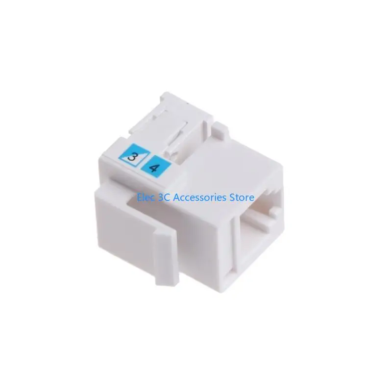 Y51A 10pcs Telecom Voice Telephone Module RJ11 CAT3 Information Socket Adapter