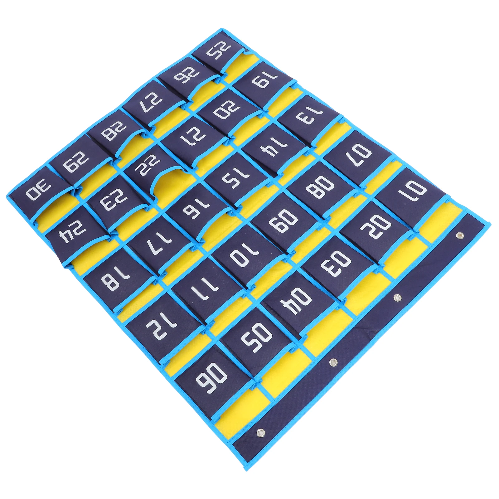 

1pc Classroom Mobile Phone Storage Bag Wall Hanging Organizer 12 Pockets for Phones Socks Cards Accessories Cloth Iron