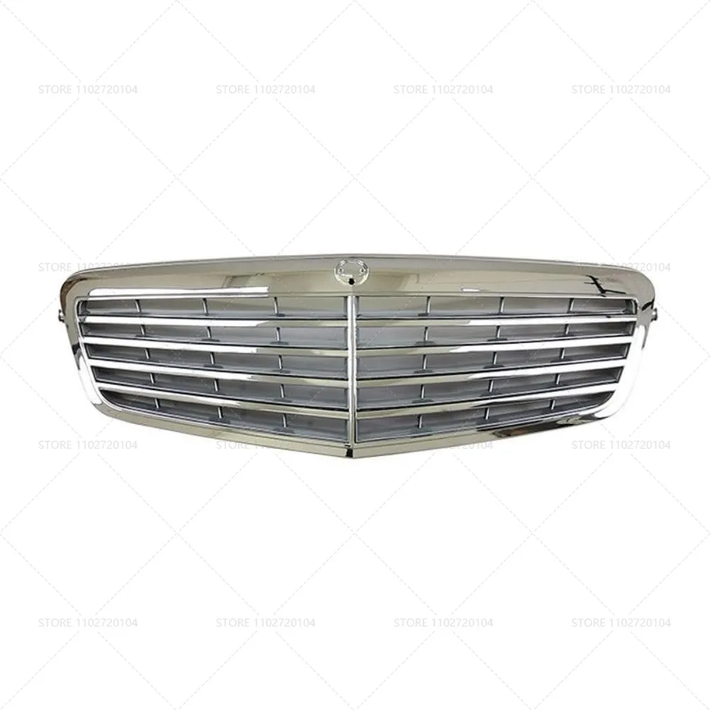 for W212 Mercedes Benz E200 E220 E250 E300 E350 E400 E63 Front Bumper Radiator Grill Mesh Middle Net Grid Base 2128800983