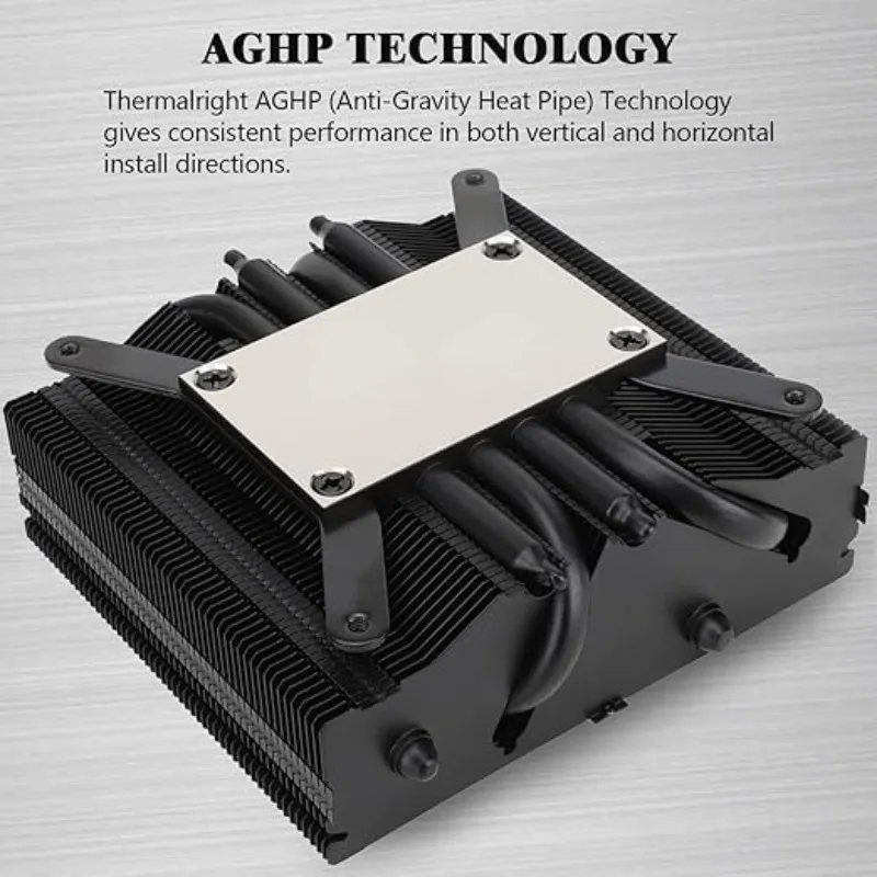 Thermalright AXP90-X53 Black CPU Cooler PWM Fan ITX Air Cooler