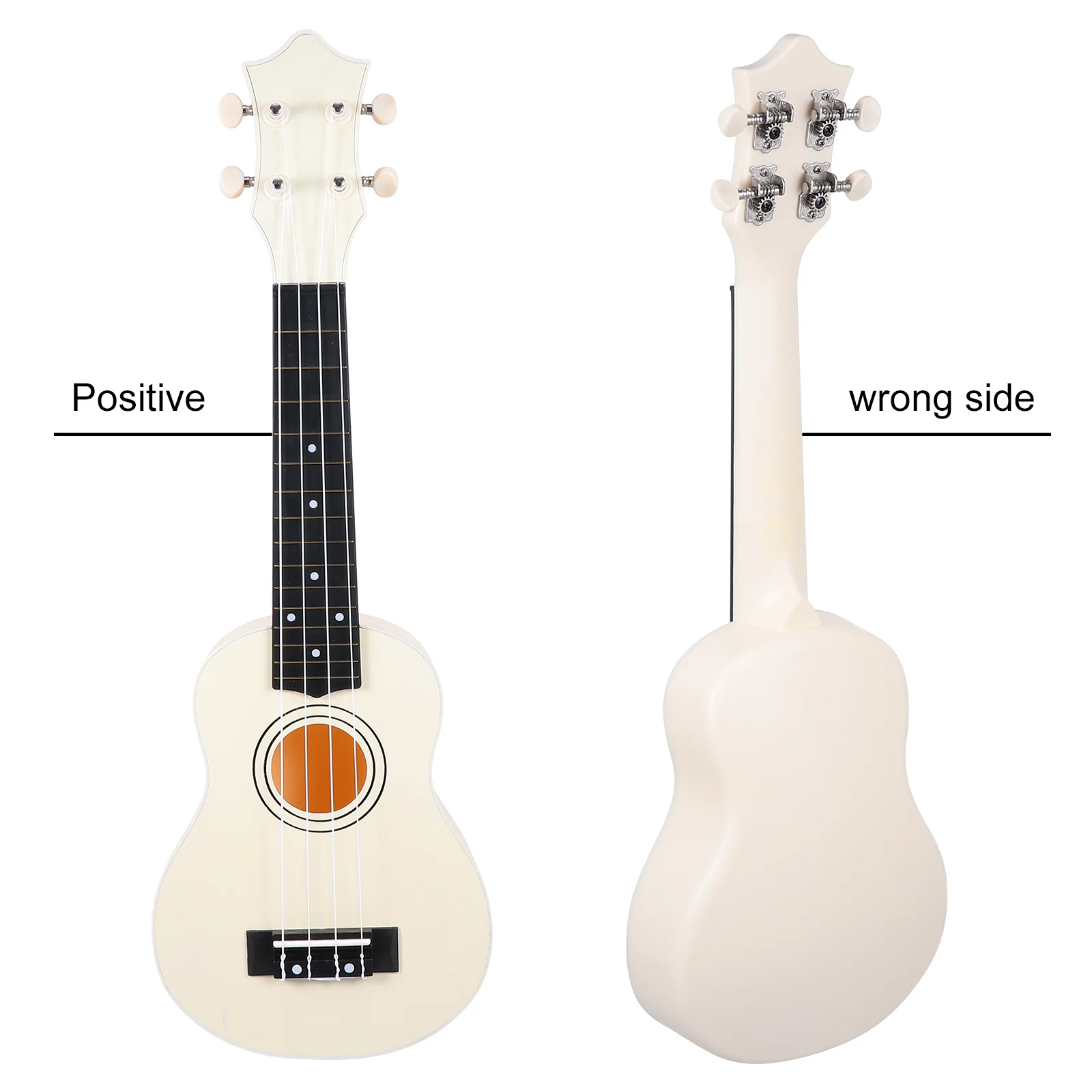 

12 Inches Ukulele Set Beginner Musical Instrument Mini Guitar Lightweight Easy Learning Safe Materials Excellent Gift