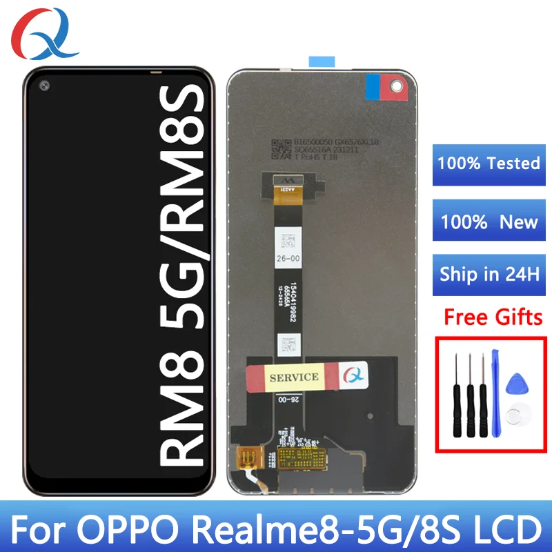 

6.49"Mobile Phone Lcd For oppo realme8 5G realme 8s LCD With Touch Screen Digitizer pantalla For realme8 5G or realme 8s Display