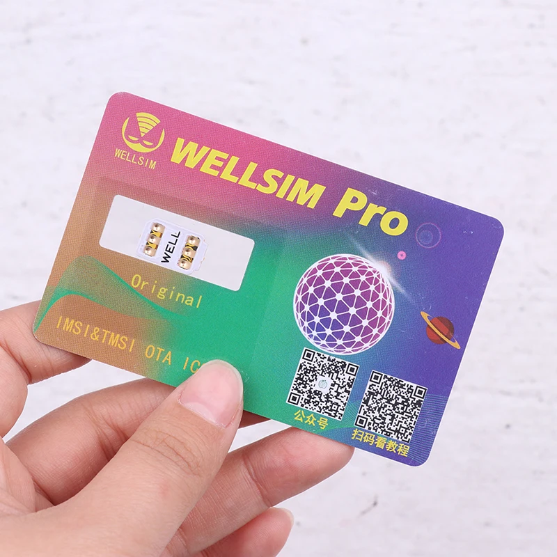 NEW Well Sim Pro With QPE for 6S/SE/7/8/X/XR/XSM/11/12/13/14Pro Max/15 series