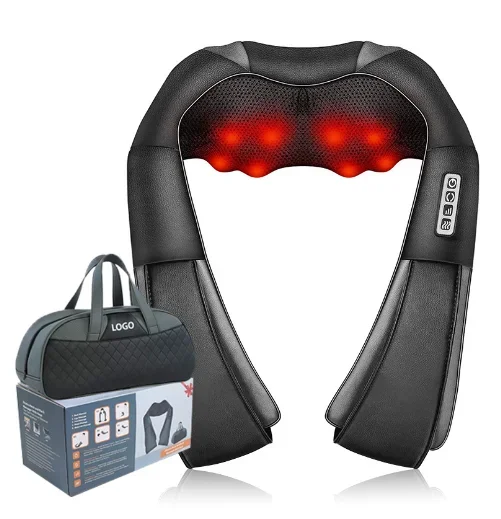 

Best Seller Products 2023 Neck Massager Roller Relaxation Shiatsu Neck and Back Massager