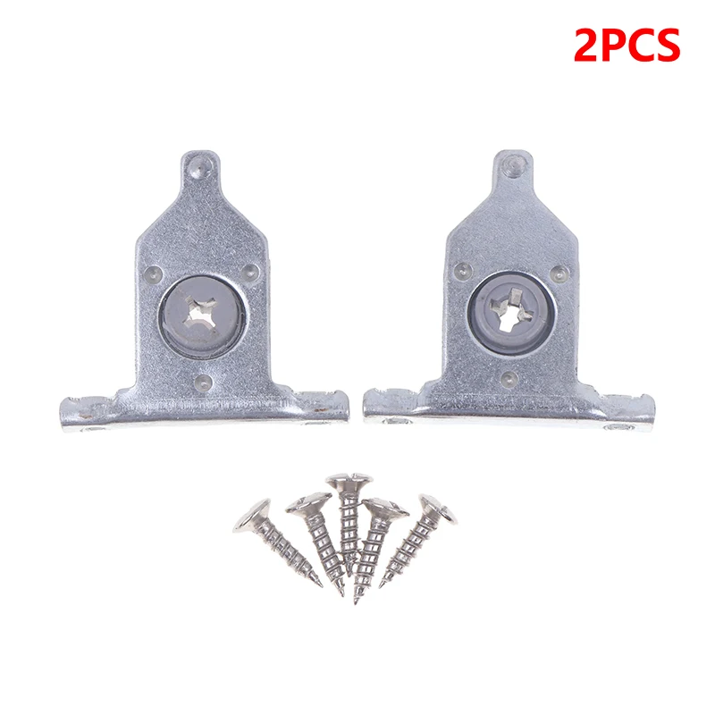 Clip de nailon/Metal para cajón, soporte de fijación de Panel frontal, conector de repuesto para muebles de cocina, 2 uds.