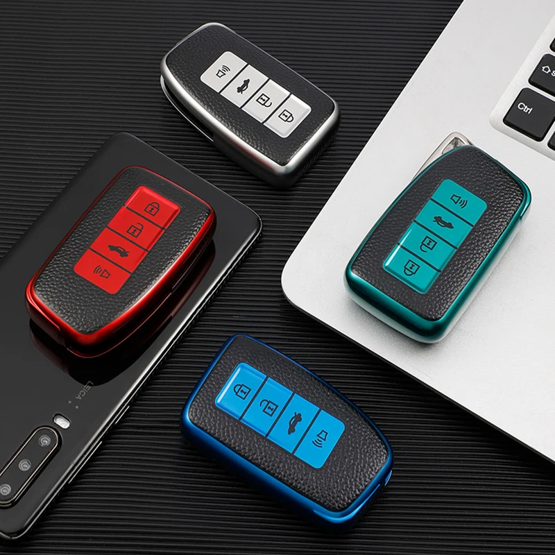Custodia per auto in pelle Custodia per custodia Shell Portachiavi per Lexus ES 350 ES 300H NX 200 NX300H RX 350 450H Protezione