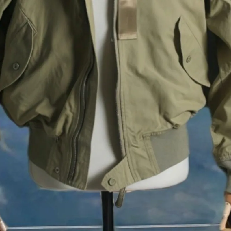 Men's Fall Spring Tops Coat Short New Retro Simple Loose Casual Design Fashion Advanced Soft Niche Versatile Skinny Personalized