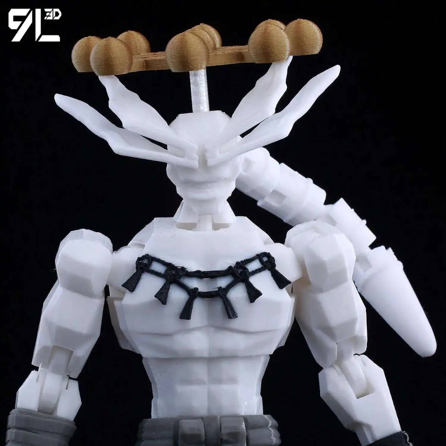 9L3D アニメ Mahoraga アクションフィギュア Lucky13 ダミー titan13