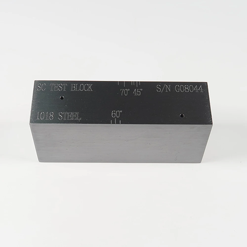 SC-kalibratieblok 1018 stalen testblok AWS-type blok Inch-type