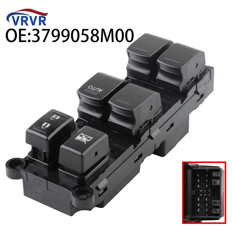 VRVR 3799058M00 37990M74L00 Car RHD Power Window Switch Button Car Window Lifter Control Switch For Suzuki Vitara 1992-1998