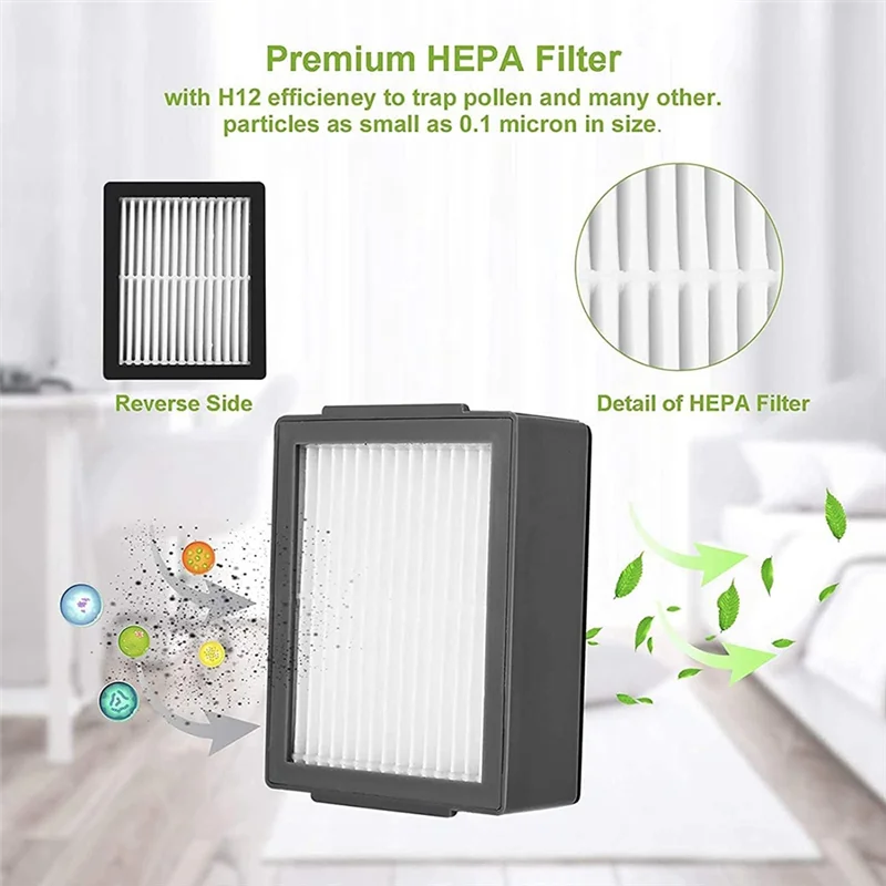 Eas-para irobot roomba i8 i8 + i7 i7 + i6 i6 + i4 i3 i3 + plus j7 e5 e6 e7 i & e & j série aspirador de pó escovas filtro peças accessori