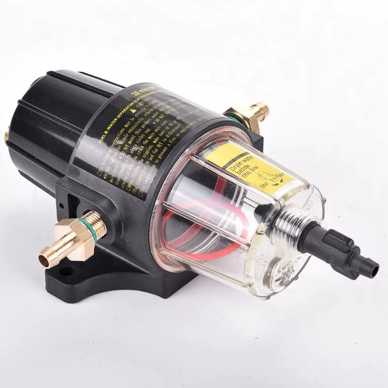 Yacht Engine UF-10K Fuel Filter Assembly-Transparent Bowl For All Outboard Engine Fuel Tanks