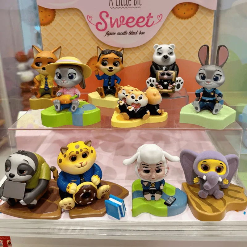 لعبة جودي آند نيك زوتوبيا عرض تمثال هدية صندوق أعمى عصري شريك مدينة الحيوان ألعاب وهوايات قابلة للجمع #3