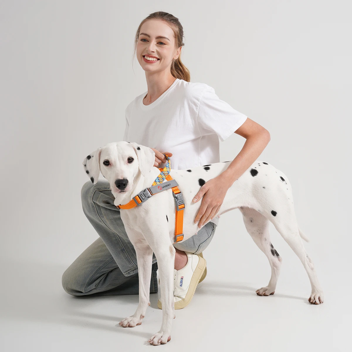 Leinen- und Halsband-Set für kleine, mittelgroße und große Hunde, Haustier, französische Bulldogge, Chihuahua, Mops, Outdoor-Walking, Leinenhalsband, Leinenzubehör – Detail 13