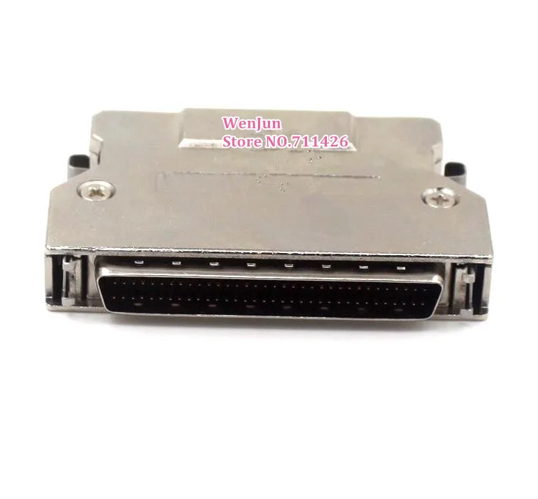 SCSI 68P Male Connector SCSI 68Pin Male Adapter SCSI HPDB68 male Head with Iron Shell Welding Wire Type