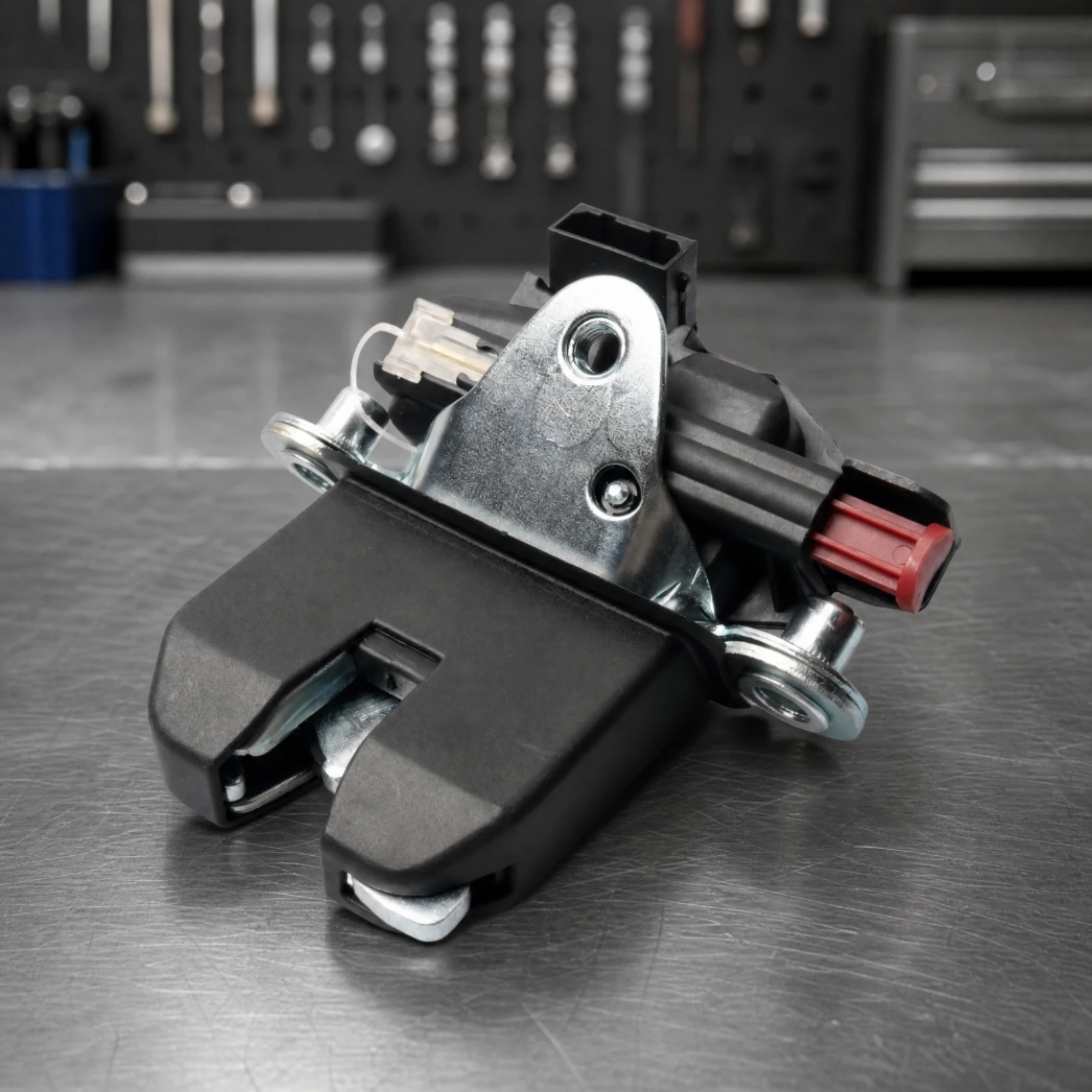 Rear Tailgate Lock Actuator Sturdy Tailgate Lock Actuator with 4-Pin Connector Car Part Vehicle-Specific