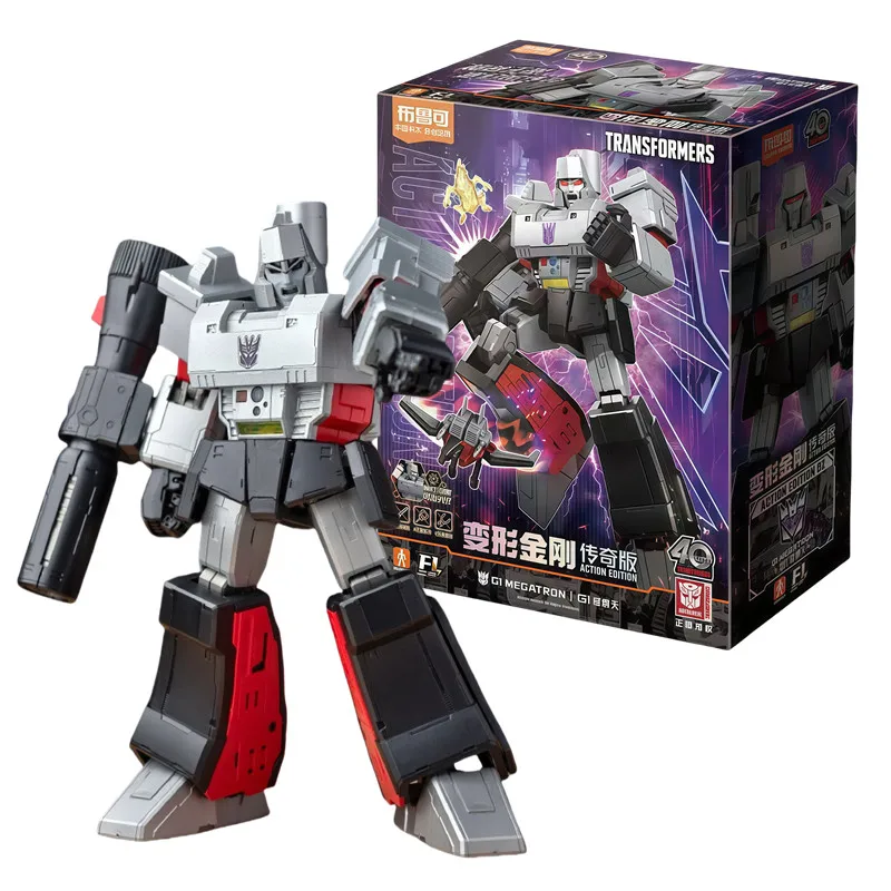 BLOKEES Transformadores Um Blocos de Construção Robô Orion Pax G1 Optimus Prime Soundwave Megatron Figuras de Ação Brinquedos de Emenda