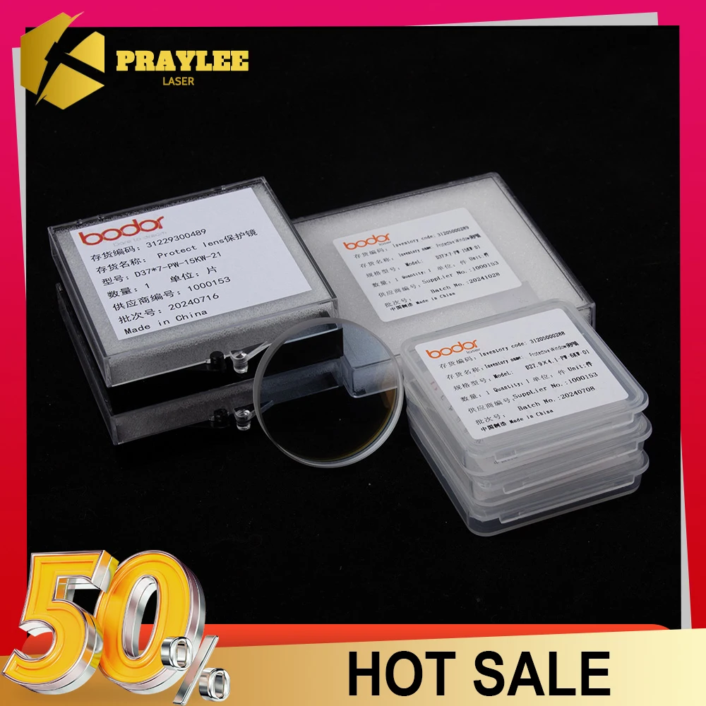 

Оригинальные защитные очки Bodor Laser 24,9x1,5 27,9x4,1 37x7 12 кВт 15 кВт 20 кВт оптические очки для режущей головки волоконного лазера Bodor