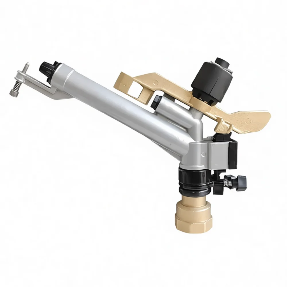 High Performance Rocker Impact Sprinkler Automatic Rotating Applicator For Farmland Orchard Lawn Dust Suppression Device