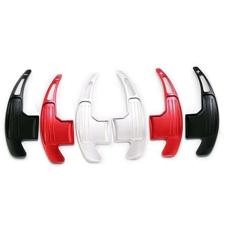 

Накладки из алюминиевого сплава для руля Mustang 15-23 DSG: расширители подрулевых лепестков переключения передач, аксессуары для стайлинга автомобиля