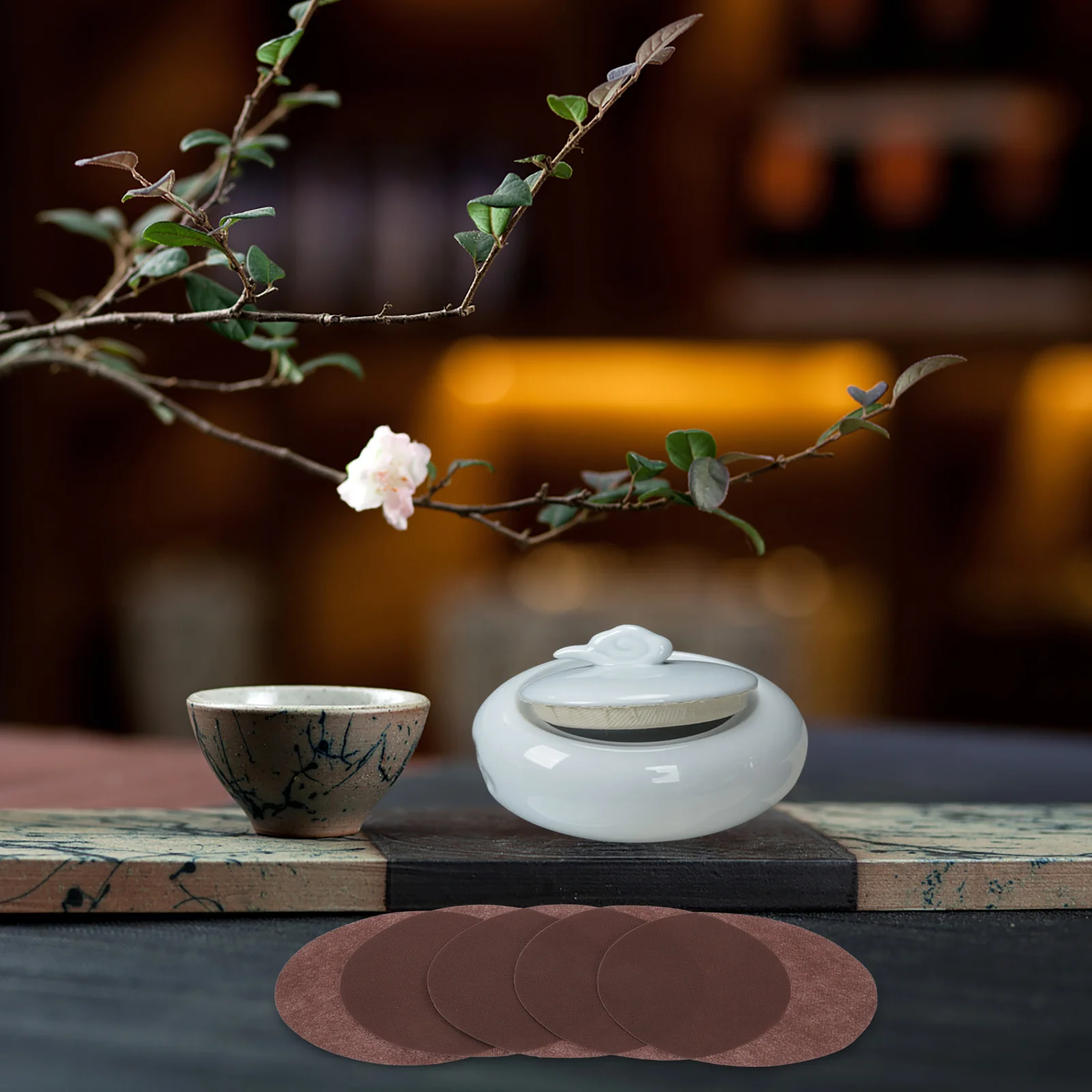 

1Set Storage Jar Lid Seal Fabric Wide Application for Glass Jars Canning Bottles Dried Fruit Candy Jar Seal Supplies DIY