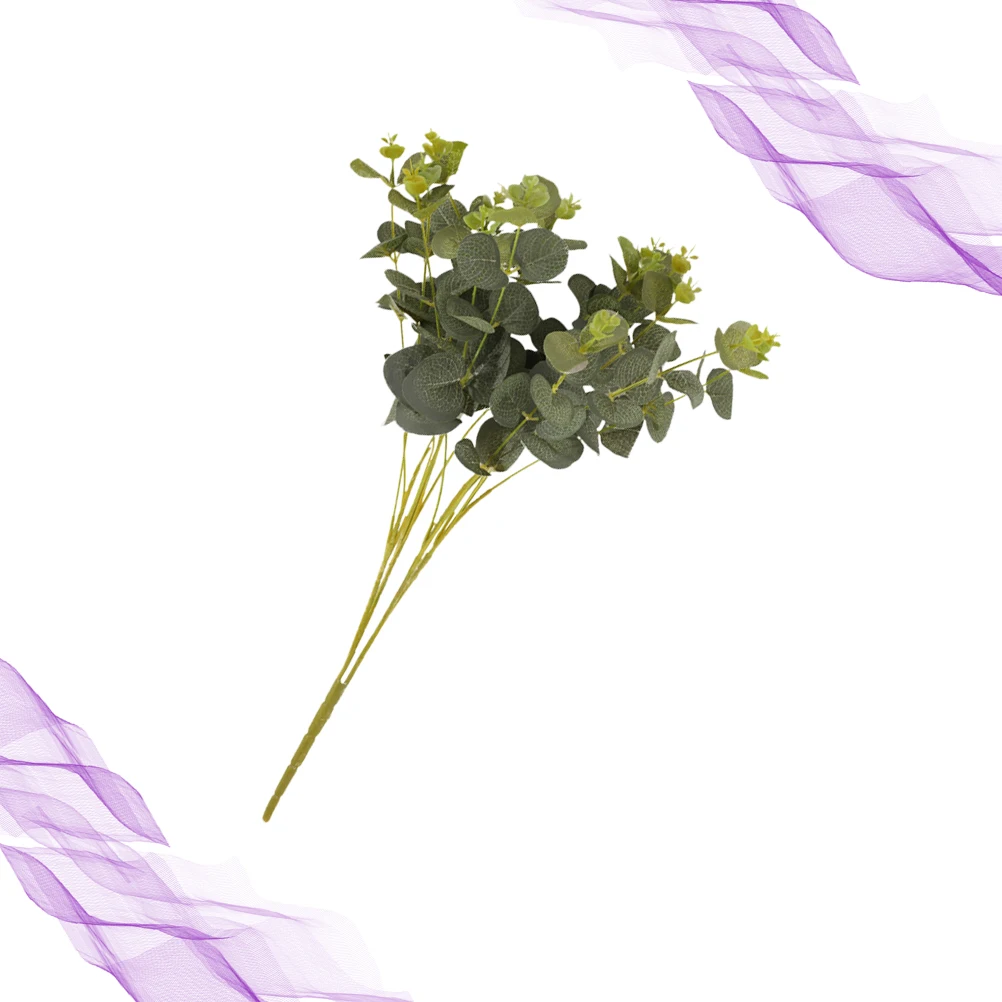 

Simulation Eucalyptus Artificial Branch Realistic Home Office Wedding Decoration Romantic Atmosphere Photo Props Bonsai